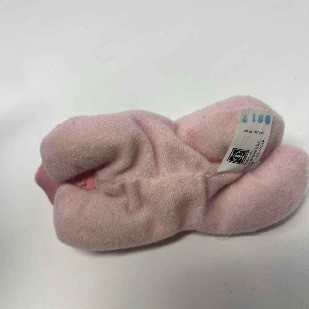Vintage Hasbro 1991 Puppy Surprise Drink 'n' Surprise Puppy Plush #8885 Pink
